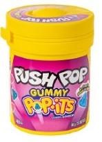 Push Pop Gummy Assorted Flavours Pop-Its 2oz- sold by each 1 jar (128) (25600)