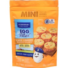 FROZEN - EGGBites Mini Crustless Quiche 5 Cheese - 366g (5) (52055) FROZEN - EGGBites Mini Crustless Quiche 5 Cheese - 366g (5) (52055)