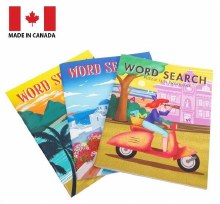 Large Print Word search Puzzle Brain Games Book 10.5" x 8", 3 Asst Themes, 64 pages(10063)