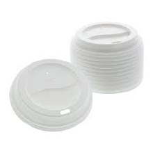 Hy Pax Eco Hot Paper Cup WHITE DOME Lid for 10 - 20oz - 50/SLV (20) (HPE-HCLW) (01275)