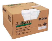 Additional picture of Q-Towels - Foodservice Towel Wipes 13" x 21" WHITE - 200/BOX(8804W)