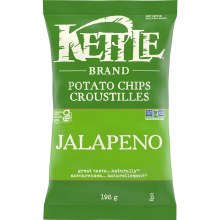 Campbell Snacks Kettle Chips Jalapeno - 198g (12) (90276)