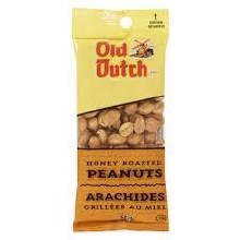 Old Dutch Honey Roasted Peanuts 65g - 12/BOX