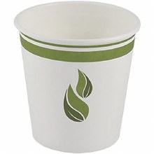 Eco Guardian Compostable 10oz Hot Drink Cup, PLA Lined - 50/PKG - SOLD BY PKG - (20) (00862)