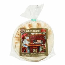 Fancy Pokket Small White Pita 250g - 24 x 5/PKG (00100)