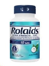 Rolaids Extra Strength Mint Antacid Chewable Tablets 96ct - (24) (00457)
