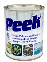 Peek Multi Purpose Metal Polish Can  1000 ML , 34 oz (33003)