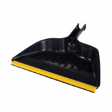 Dustpan, 15" Black, Plastic, Clip-on (02345)
