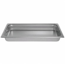 Carlisle Clear Plastic Insert, Cold Food Pan, 2.5" Deep, 1/4 Size (82976)