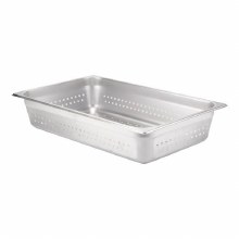 Steam Pan Insert, Stainless Steel Insert, 4" Deep, Full Size (81104)