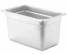 Steam Pan Insert, Stainless Steel Insert, 6" Deep, 1/4 Size (81406)