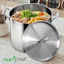 Stainless Steel Cover for 12qt Stockpot (24126)