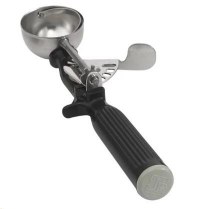 Vollrath Disher 1oz Plastic Hdle scoop #30 BLk (10003)