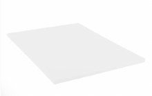 Cutting Board, Medium Density, White - 15" x 20" x 1/2" (57361501) (25913)