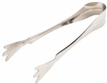 Tongs, Stainless Steel, Ice, 6.5" (00526)