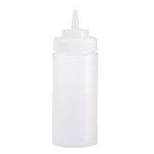 Wide Mouth Squeeze Bottle 24oz, Clear - SOLD BY EACH - (1) (82400)