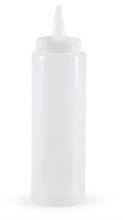 Squeeze Bottle, Clear, 8oz - SOLD BY EACH (12) (06888)