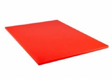 Cutting Board, Medium Density, Red - 18" x 24" x 1/2" (57361805) (25943)