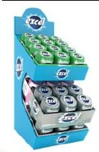 Mars Excel Bottles Counter Display PPK - 36ct