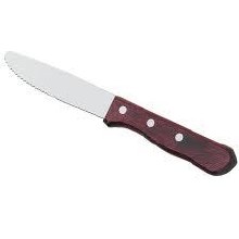 Stainless Steel Steak Knife, Pakkawood Handle 10"(each)