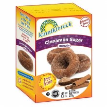 Kinnikinnick Gluten Free Frozen Cinnamon Sugar  Donuts - 6/PKG (8) (00223)