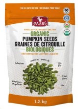 BassÃ© Organic Roasted Salted Pumpkin Seeds 1.2kg (30560)