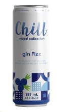 Additional picture of Chill St. Craft Mocktail Non-Alcoholic Cafe Gin Fizz 355ml 4/Pack - (6)(00012)