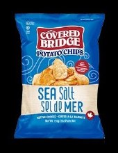 Covered Bridge Sea Salt Potato Chips 567g (00038)