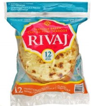 Rivaj Traditional Tandoor Baked Naan 1.3Kg (00937)