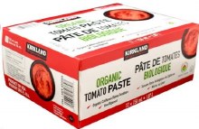 Additional picture of KS Organic Tomato Paste, 156 mL (12) (82864)(82115)