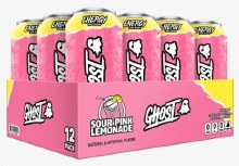 Additional picture of Ghost Sour Pink Lemonade 473ml - 12/CASE (52817)