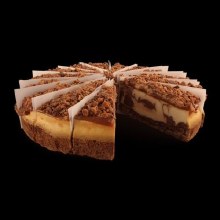 Additional picture of Wow Factor Skor Cheesecake 16 Slices - 1/BOX (2) (01484)
