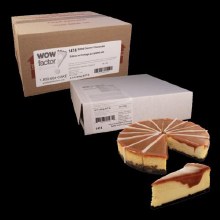 Additional picture of Wow Factor Salted Caramel Cheesecake 16 Slices - 1/BOX (2) (01474)