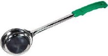 Magnum Portion Spoon Solid 4oz Green (12) - sold by each (80520)