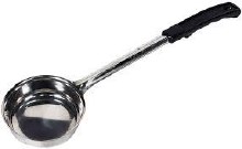 Magnum Portion Spoon Solid 6oz Black (12) - sold by each (80530)