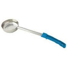 Magnum Portion Spoon Solid 8oz Blue (12) - sold by each (80540)