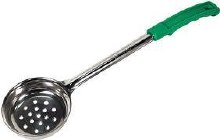 Magnum Portion Spoon Perforated 4oz Green (12) - sold by each(03254)