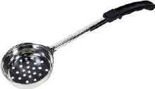 Magnum Portion Spoon Perforated 6oz Black (12) - sold by each (03256)