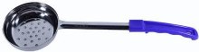 Magnum Portion Spoon Perforated 8oz Blue (12) - sold by each (03258)