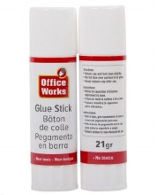 Additional picture of Glue Sticks 2 Pieces 21 Gram (12) (30173)