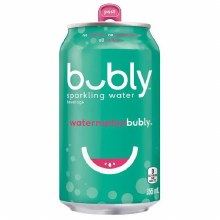 CAN- Bubly Watermelon 12 x 355ml (15821)(PEPSI)- Sold by Case