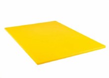Cutting Board, Medium Density, Yellow - 18" x 24" x 1/2" (57361817) (25949)