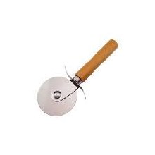 Magnum Wood Handle 4" Pizza Cutter - sold by each (12)