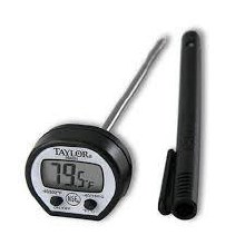 Taylor Pocket Thermometer Pen Style LCD display - sold by each (6) (00535)