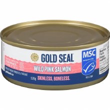 Gold Seal Wild Pink Salmon 120g (24) (06350)