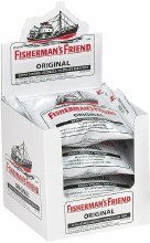 Fisherman's Friend Original Extra Strong Sugar Free 22's 8/Box (36) (02802)