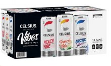 Celsius Energy Drink Vibes Variety 18 Ã— 355 mL (00192)