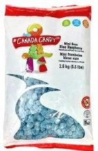 Additional picture of Canada Candy Bulk (5c) Mini Sour Blue Raspberry 2.5KG(4) (80603)