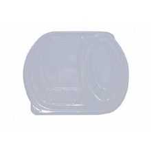 Large Mealmaster Plastic Dome Lid For 2 Compartment Tray - 250/cs (PP322CLID)