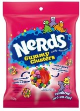 Nerds Gummy Clusters Rainbow 142g (10) sold by Bag